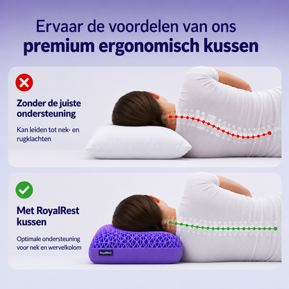 RoyalRest™ Premium Orthopedisch Kussen